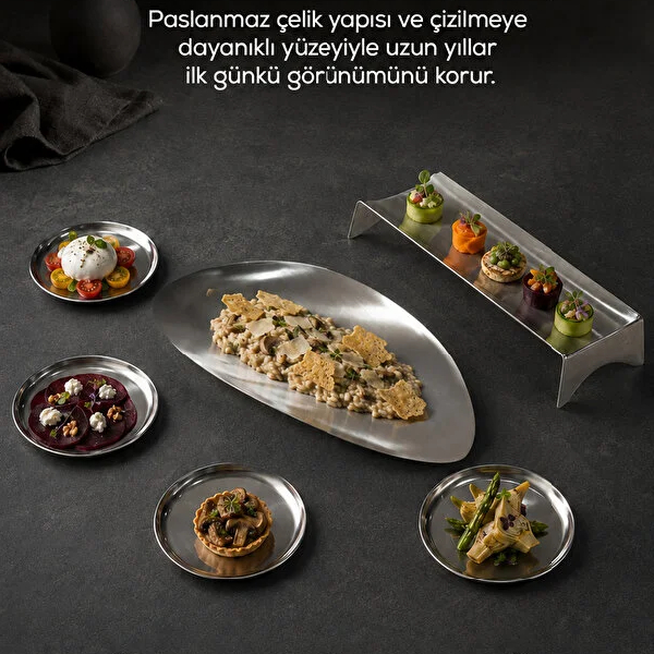سرویس پذیرایی و صبحانه خوری استیل 6 پارچه وینو