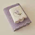 ست دو عددی حوله صورت کاراجا هوم مدل Lavender