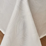 رومیزی ضد لک 145 × 200 سانتی متر کاراجا هوم مدل Walden سفید