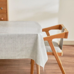 رومیزی 140 × 200 سانتی متر کاراجا هوم مدل Luna طوسی