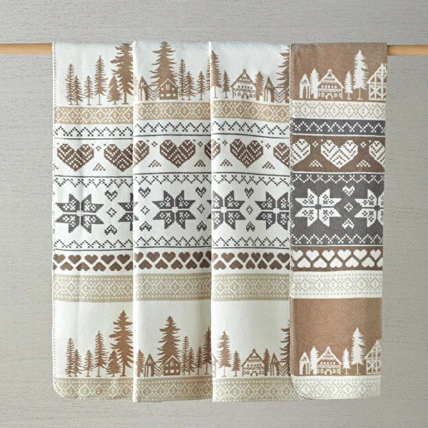 پتو دو نفره 200 × 220 سانتی متر انگلیش هوم مدل Winterfell