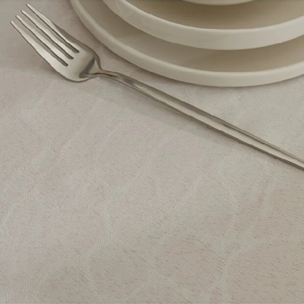 رومیزی 140 × 200 سانتی متر کاراجا هوم مدل Pebble سفید