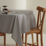 رومیزی 140 × 200 سانتی متر کاراجا هوم مدل Belle خاکستری
