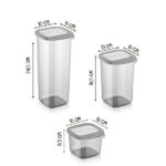 بانکه 18 پارچه کیچن لایف مدل Square