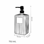 جا مایع دستشویی 750 میلی لیتر کیچن لایف مدل Riva