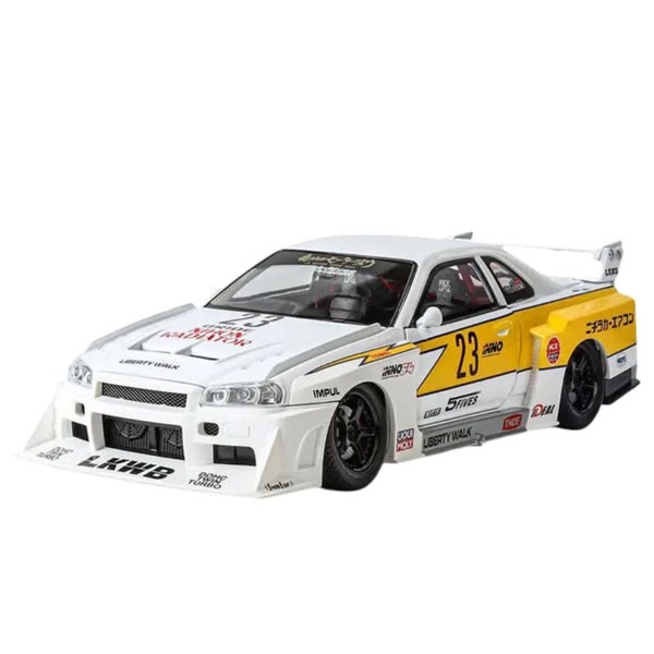 ماکت ماشین نیسان اسکای لاین مدل جی تی آر Skyline R34
