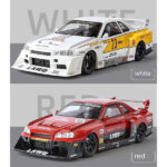 ماکت ماشین نیسان اسکای لاین مدل جی تی آر Skyline R34
