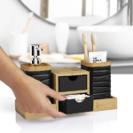 ست جا مایع دستشویی کیچن لایف مدل Bambu