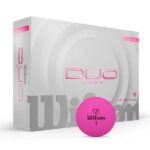 توپ گلف ویلسون مدل Duo Soft بسته 12 عددی