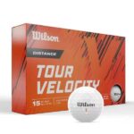 توپ گلف ویلسون مدل Tour Velocity Distance بسته 15 عددی