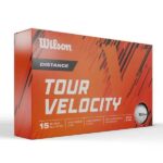 توپ گلف ویلسون مدل Tour Velocity Distance بسته 15 عددی