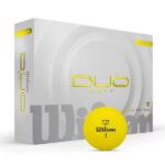 توپ گلف ویلسون مدل Duo Soft بسته 12 عددی