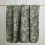 پتو دو نفره 200 × 220 سانتی متر انگلیش هوم مدل Retro Leaf سبز
