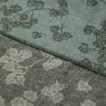 پتو دو نفره 200 × 220 سانتی متر انگلیش هوم مدل Retro Leaf سبز