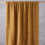 پتو یک نفره 120 × 160 سانتی متر انگلیش هوم مدل Leafy Garden خردلی