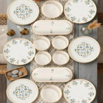 سرویس صبحانه خوری 14 پارچه 6 نفره کیچن لایف مدل D-Harma