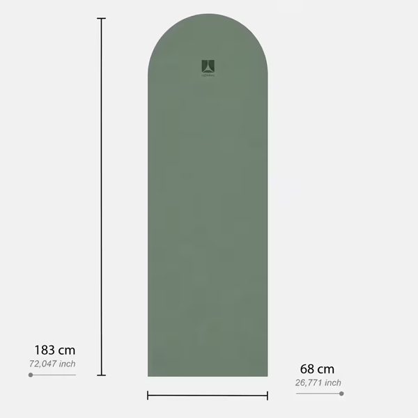 مت یوگا 5 میلی متر ریبوو مدل Oval