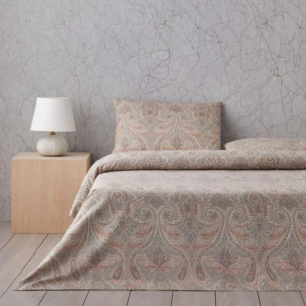 سرویس روتختی دو نفره انگلیش هوم مدل Boho Chic بژ