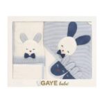 ست حوله نوزاد 5 تکه GAYE bebe طرح خرگوش