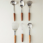 قاشق سرو دسته چوبی انگلیش هوم مدل Woody Spoon