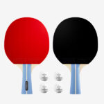 ست راکت و توپ پینگ پنگ کویکما مدل TTR 100 بسته 2 نفره