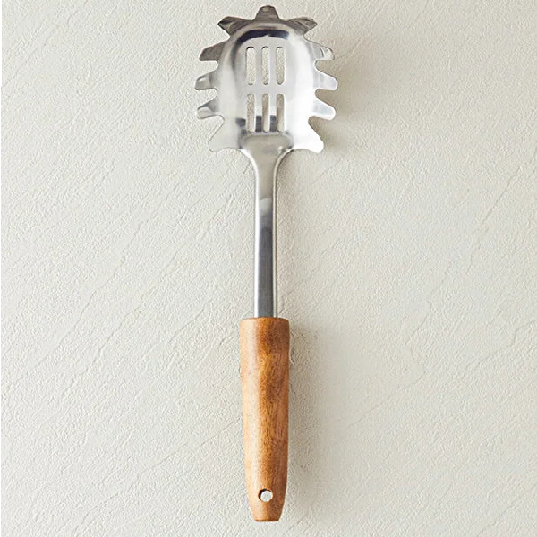 کفگیر ماکارونی انگلیش هوم مدل Woody قهوه ای