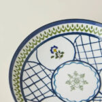 بشقاب سرو چینی 21 سانتی متر انگلیش هوم مدل Talavera Vine
