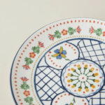 بشقاب سرو چینی 21 سانتی متر انگلیش هوم مدل Harmony Talavera