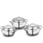 سرویس قابلمه استیل ۶ پارچه کرکماز مدل Tombik Jr A1801