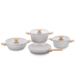 سرویس قابلمه گرانیتی ۷ پارچه کرکماز مدل Seravita A2793 بژ