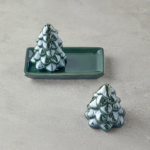نمکدان و فلفلدان انگلیش هوم مدل Christmas Tree سبز