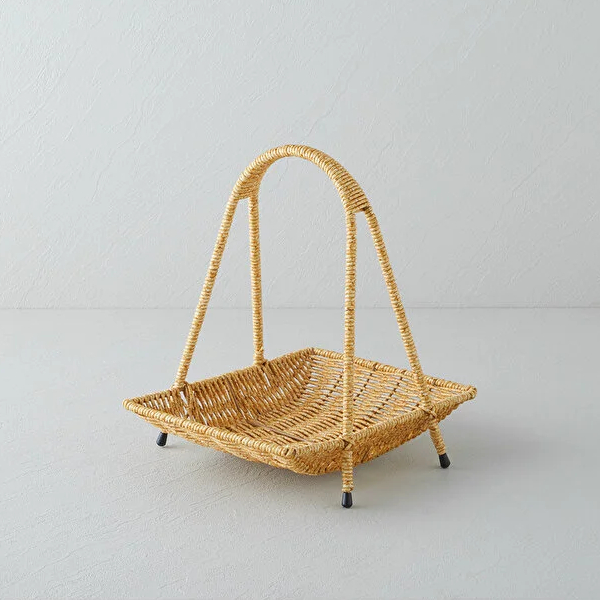 سبد میوه حصیری انگلیش هوم مدل Wicker