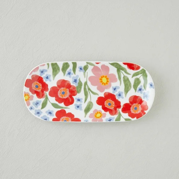 دیس سرو چینی 25 × 11 سانتی متر انگلیش هوم مدل Bright Bloom