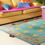 گلیم نخی 80 × 150 سانتی متر مدل Rajna - تصویر 5