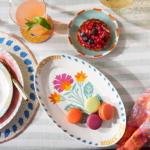 بشقاب سرو چینی 31 × 18 سانتی متر زسا زسا زو مدل Luohu