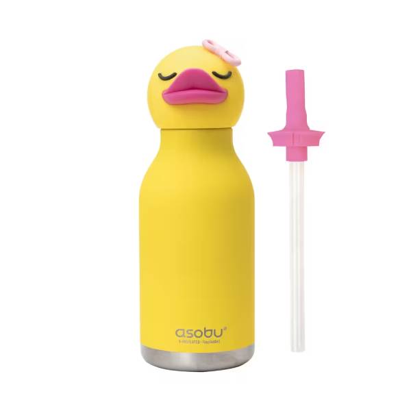 بطری آب 460 میلی لیتر آسوبو مدل Bestie Ducky