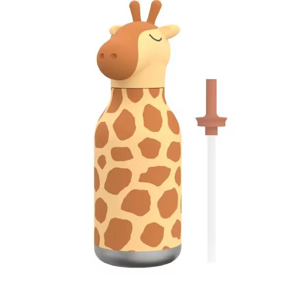 بطری آب 460 میلی لیتر آسوبو مدل Bestie Giraffe
