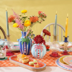 گلدان سرامیکی زسا زسا زو مدل Siming آبی