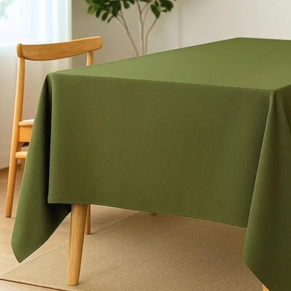 رومیزی 80 × 80 سانتی متر آب گریز و ضد لک کامیز مدل Duck سبز